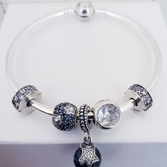 Authentic Pandora Bracelet 6pc Set - Picture 6 of 14